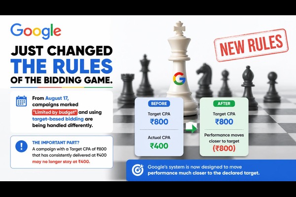 Google's August 17 Bidding Change: What Every Marketer Must Do Now